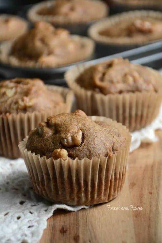 5. Cinnamon Walnut Flax Muffins