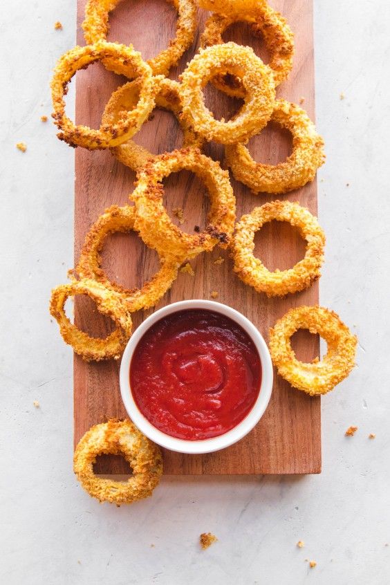 7. Vegan Onion Rings