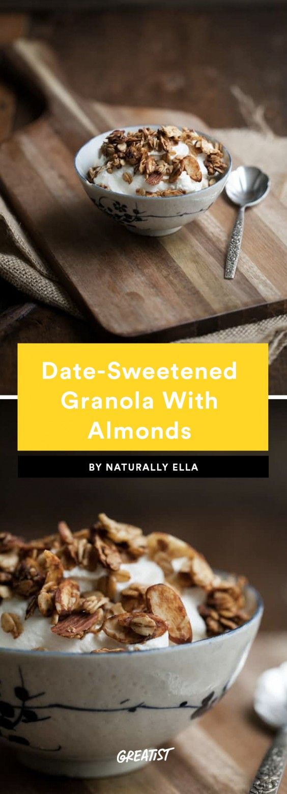 1. Date-Sweetened Granola With Almonds