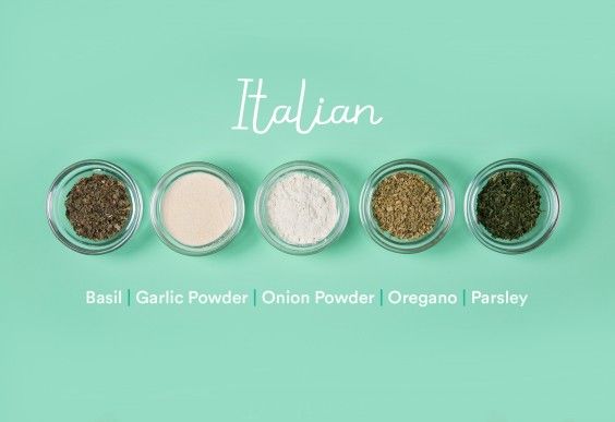 guide to spices: Italian