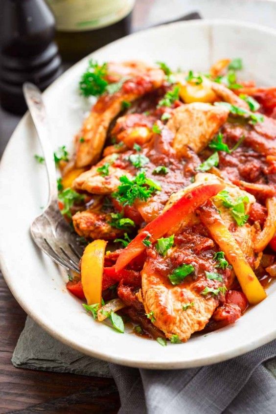 3. 20-Minute Low-Carb Turkey and Peppers
