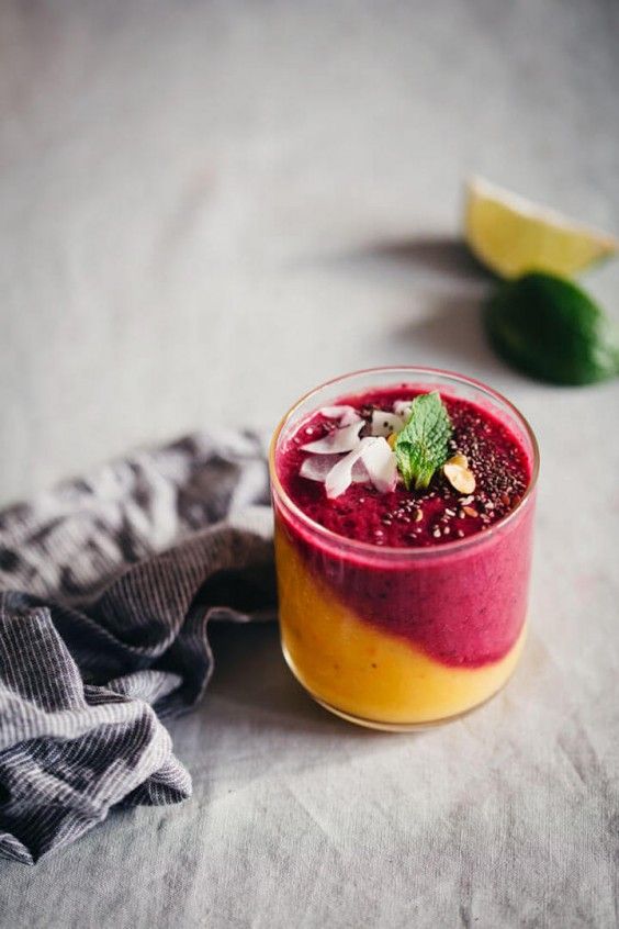 Vibrant Mango Beet Smoothie (Antioxidant-Packed!) - Minimalist Baker