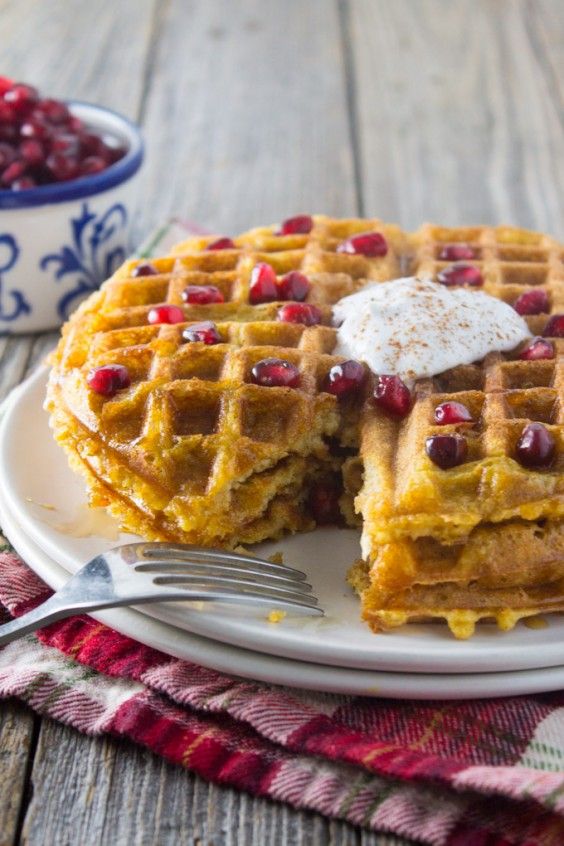 1. Butternut Squash Waffles