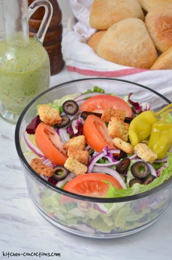 6. Copycat Olive Garden Salad