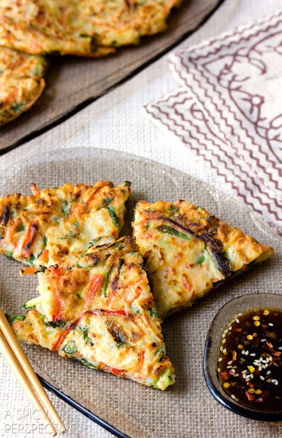 Korean Pancakes: Pajeon