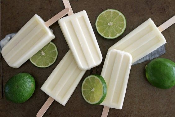 Recipe: Lime Creamsicles