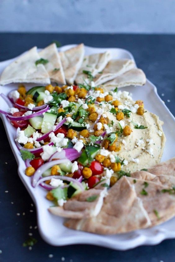 Loaded Mediterranean Hummus Recipe