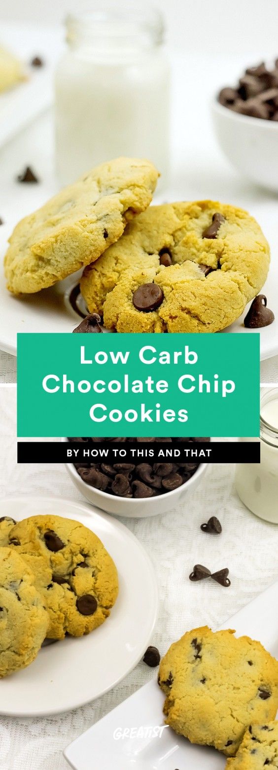 4. Low-Carb Chocolate Chip Cookies