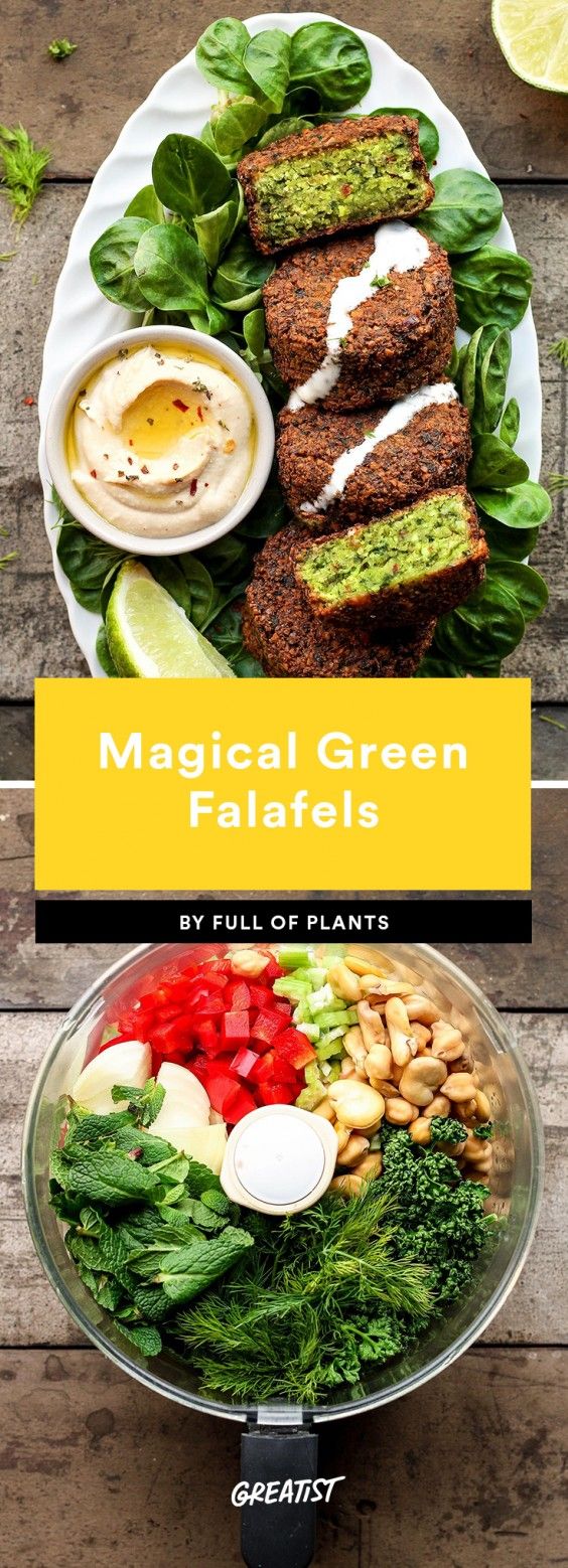 1. Magical Green Falafel