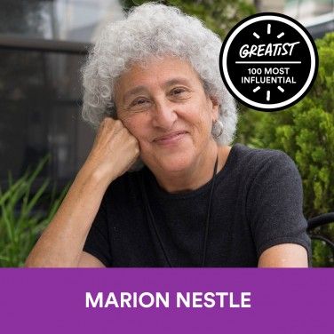 7. Marion Nestle, Ph.D., M.P.H.