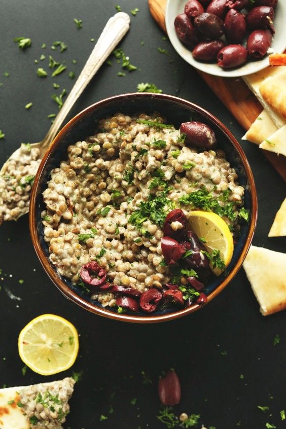 6. Mediterranean Lentil Dip