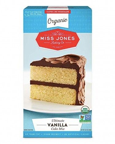 1. Miss Jones Baking Organic Vanilla Cake Mix