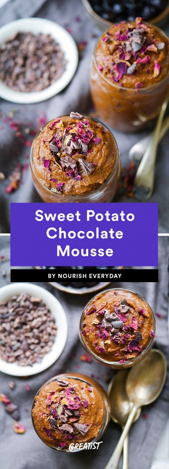 Sweet Potato Chocolate Mousse