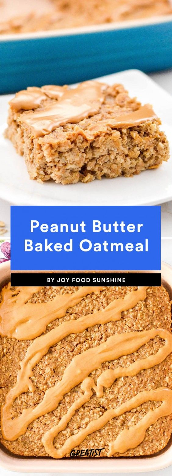 Peanut Butter Overnight Oats - JoyFoodSunshine