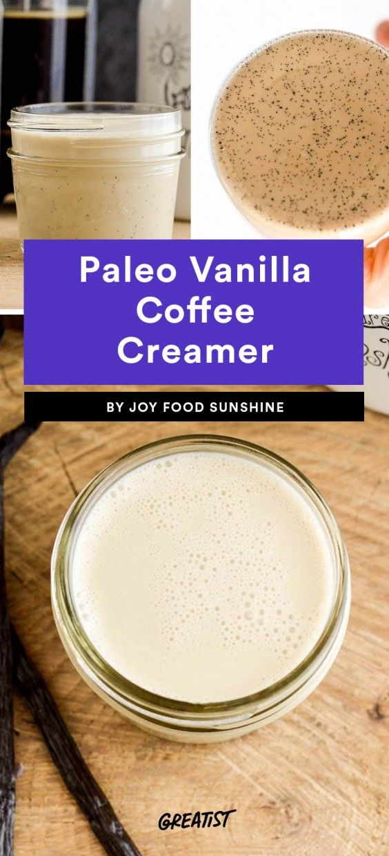 How to Make Healthy Coffee Creamer : My Crazy Good Life