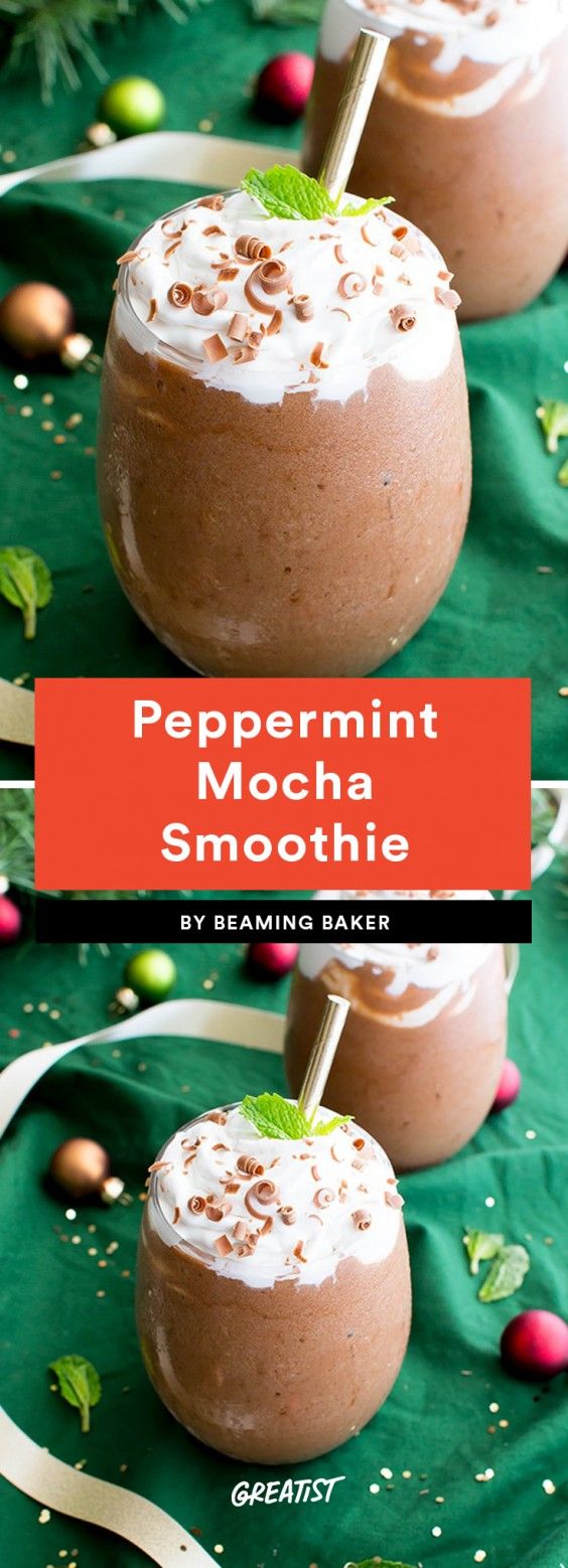Peppermint Mocha Smoothie