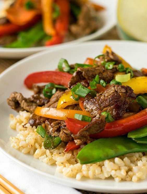 Pineapple Beef Stir-Fry for Two