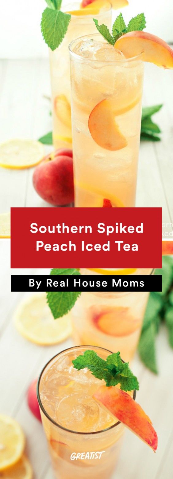 Southern Spiked Peach Iced Tea