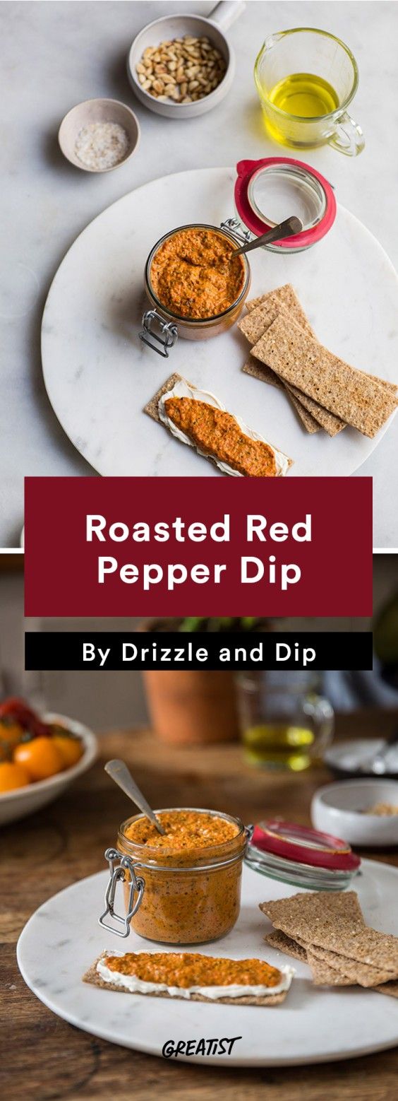 Better Dips: Red Pepper Pesto