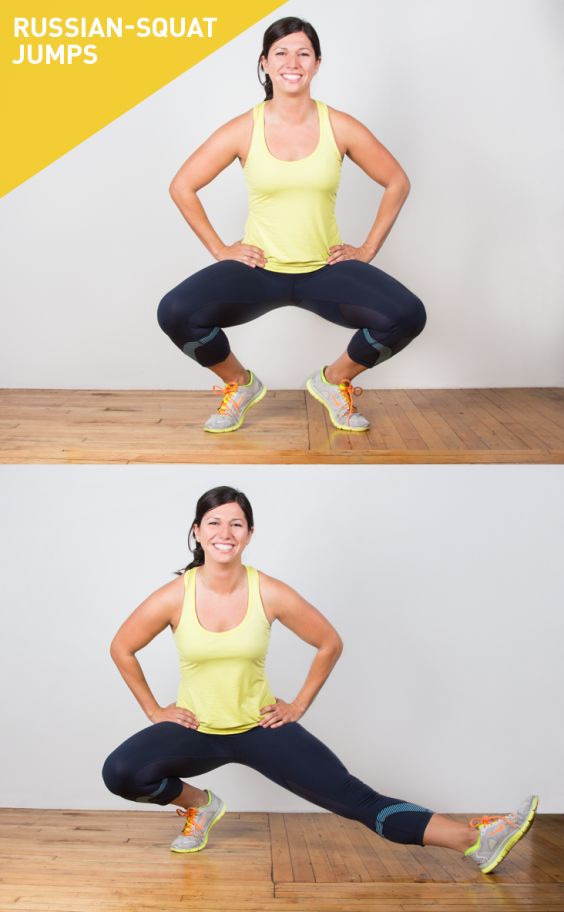 Squat Variations: 40 Bodyweight Exercises, Weighted Squats, and TRX