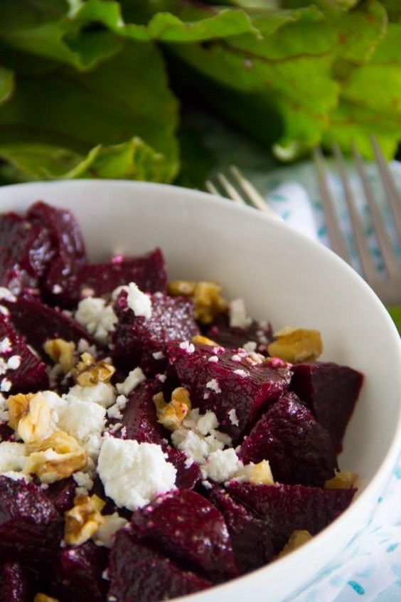 6. Roasted Beet and Goat Cheese Salad