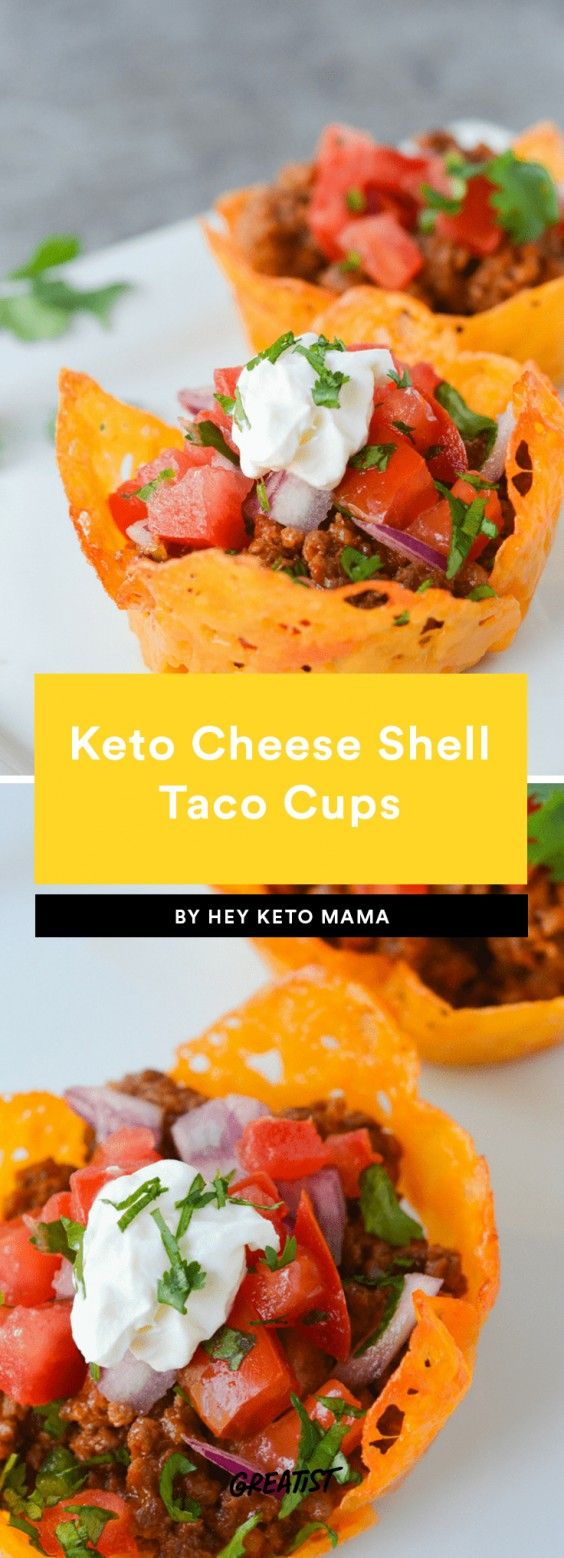 Keto Taco Cheese Cups