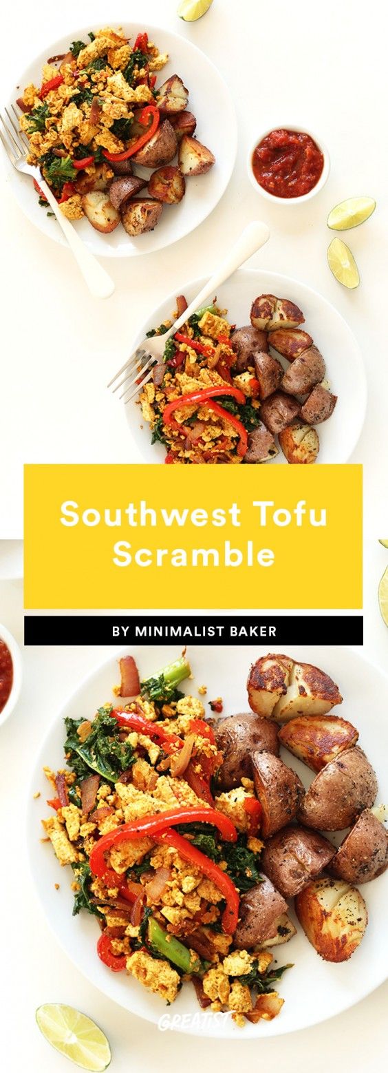1. Southwest Tofu Scramble