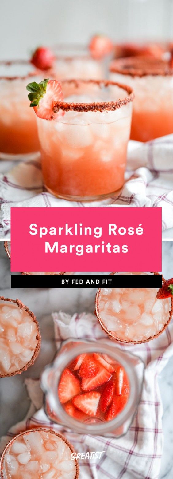 9. Sparkling Rosé Margaritas