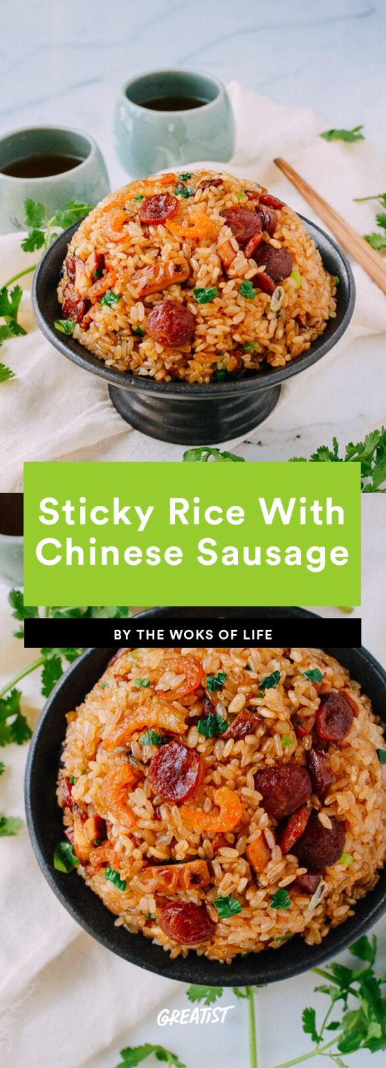 Sticky Rice With Chinese Sausage Recipe