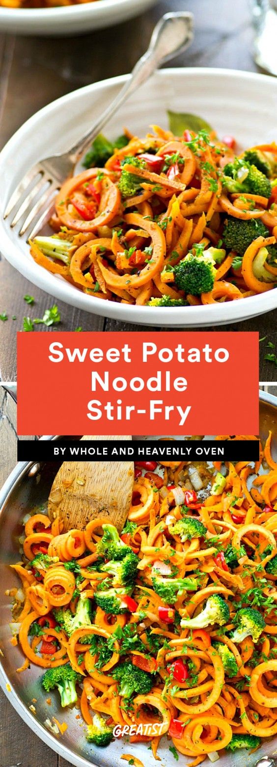 Sweet Potato Noodle Stir-Fry