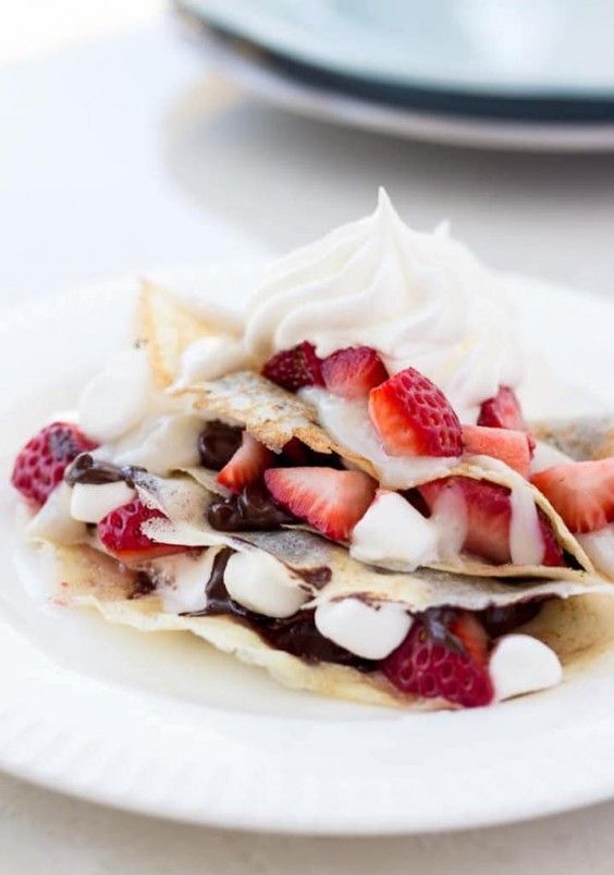 Nutella Crepes - Ahead of Thyme