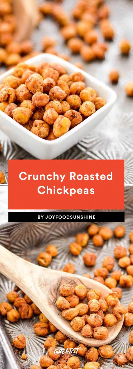 Crunchy Roasted Chickpeas