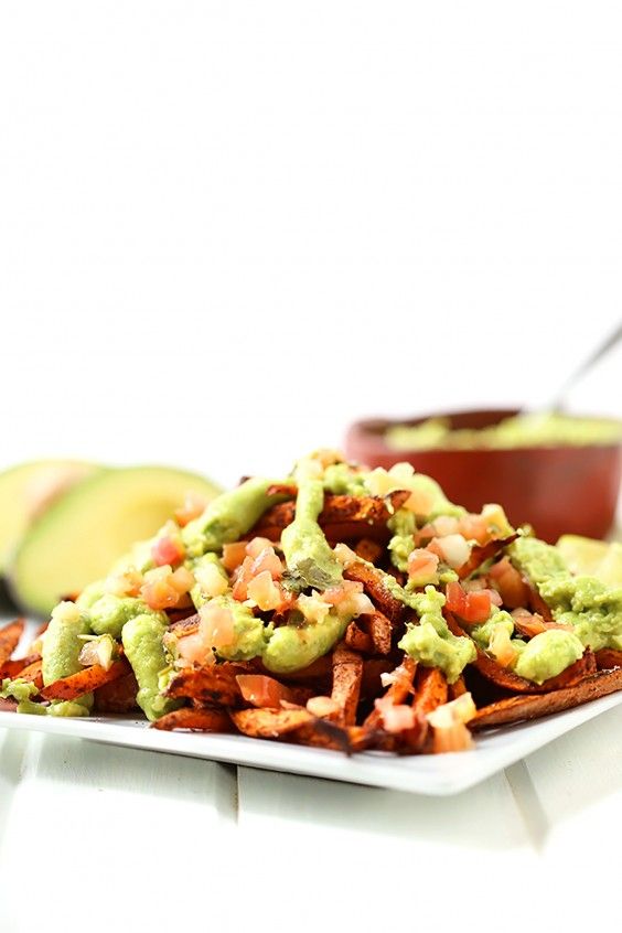 Whole30 Lunches: Guacamole Sweet Potato Fries