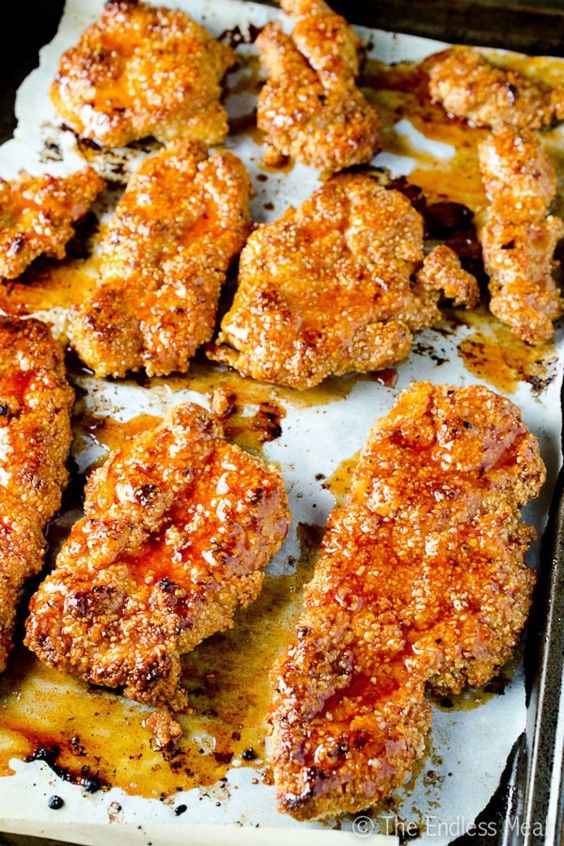 5. Sweet and Spicy Paleo Chicken Fingers