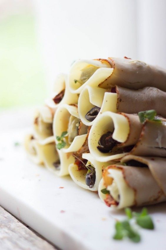 6. Antipasto Turkey Rollups