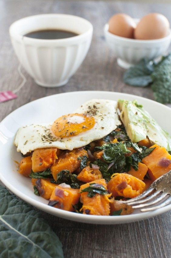 3. Kale and Butternut Squash Breakfast Bowls