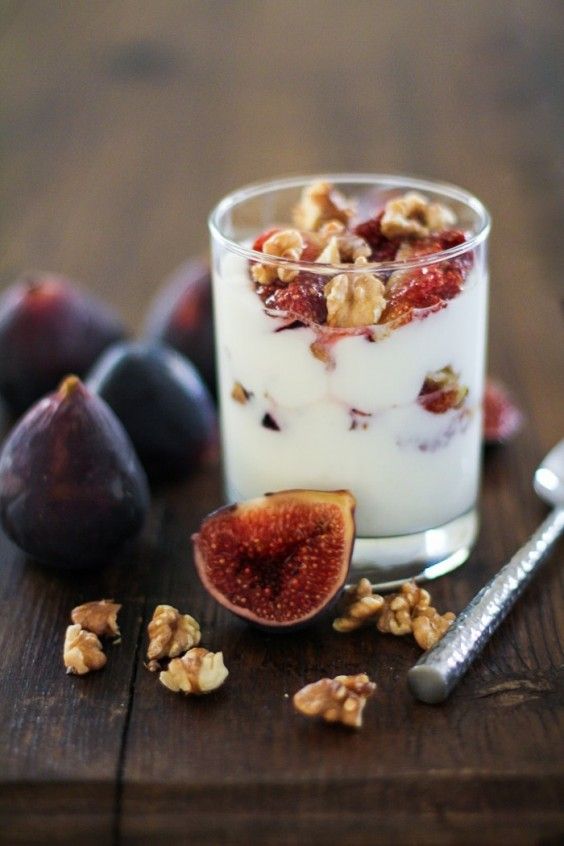 5. Roasted Fig and Walnut Parfait