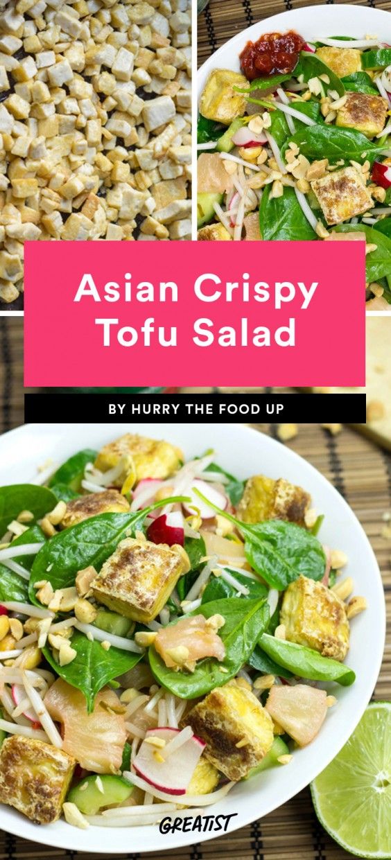 Asian Crispy Tofu Salad