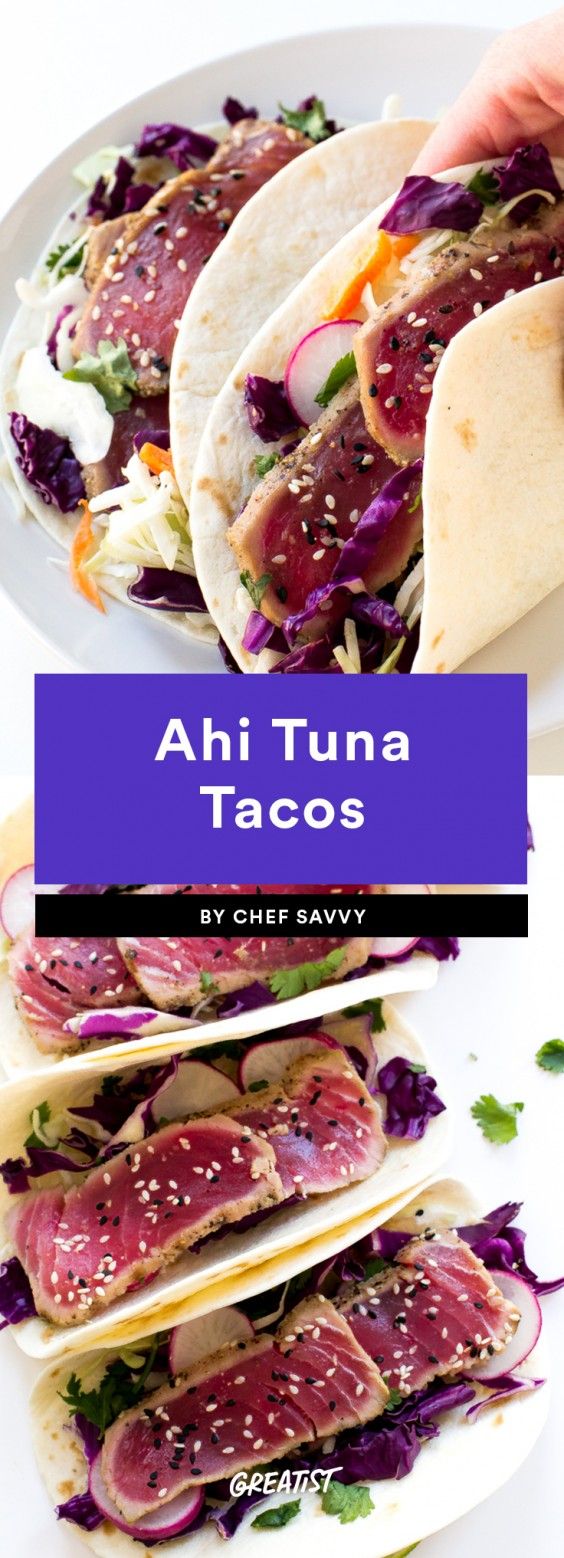 Ahi Tuna Tacos