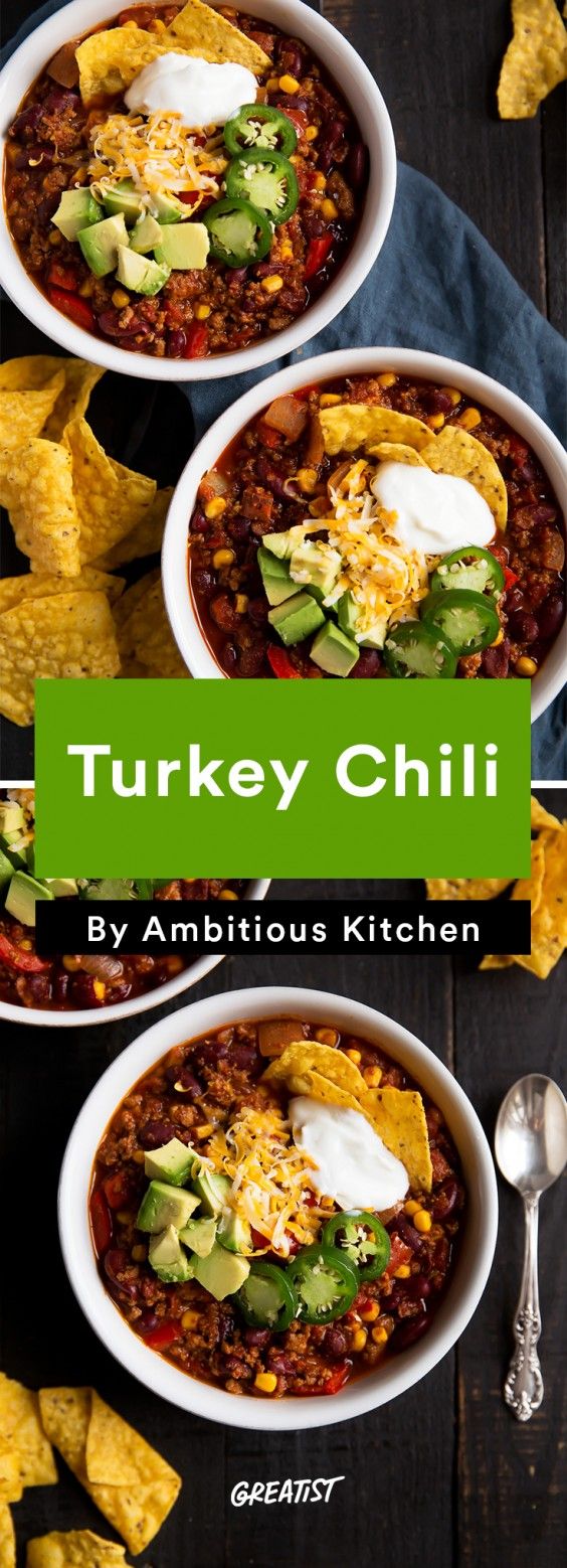 american comfort: Turkey Chili