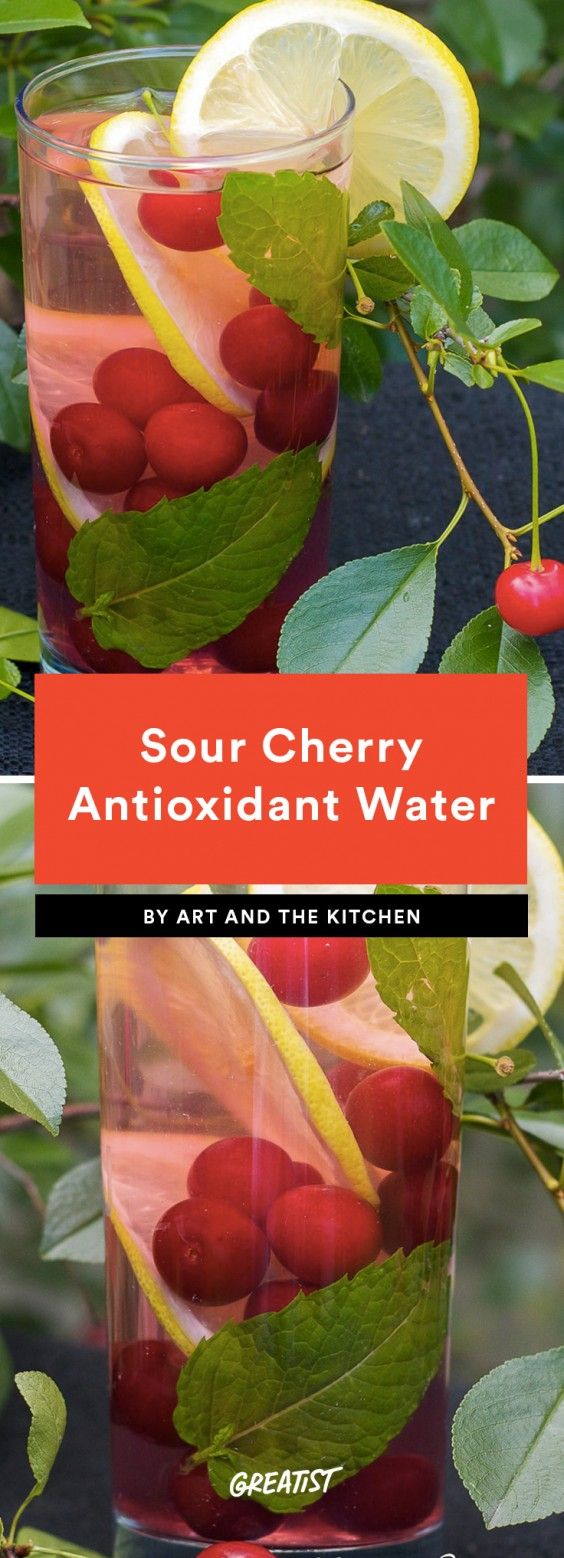 Sour Cherry Antioxidant Water