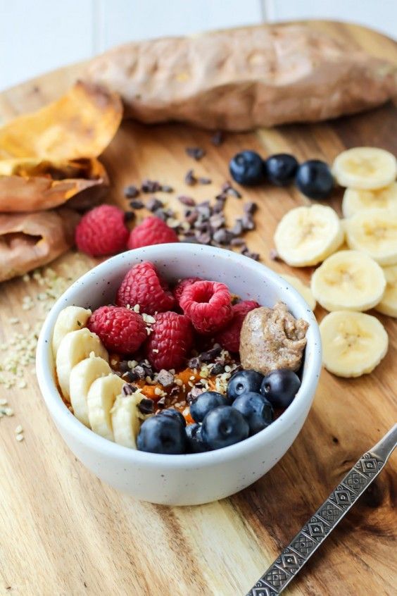 9. Sweet Potato Protein Breakfast Bowl 