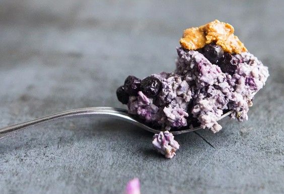 Wild Blueberry Coconut Chia Overnight N'Oats