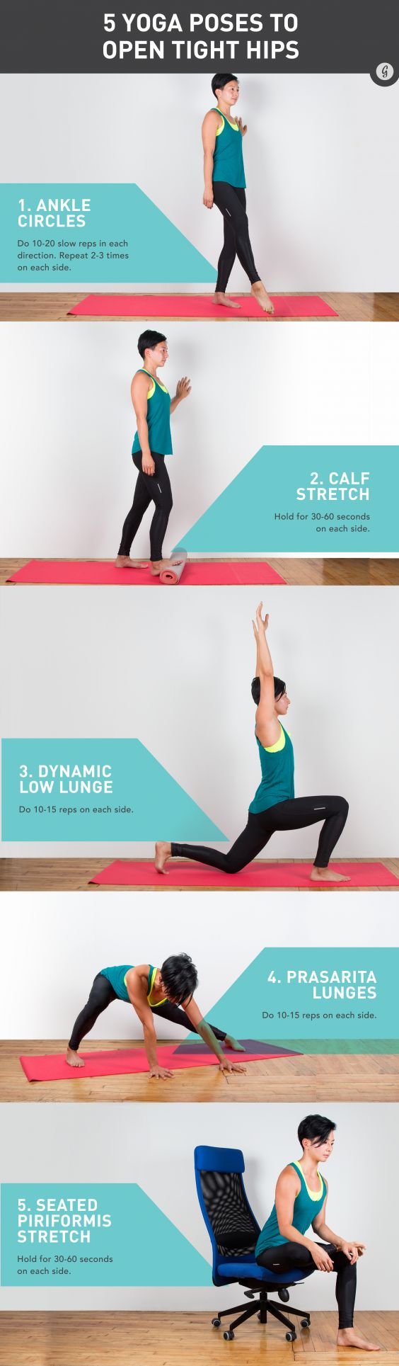 Yoga Poses for Healthy Hips