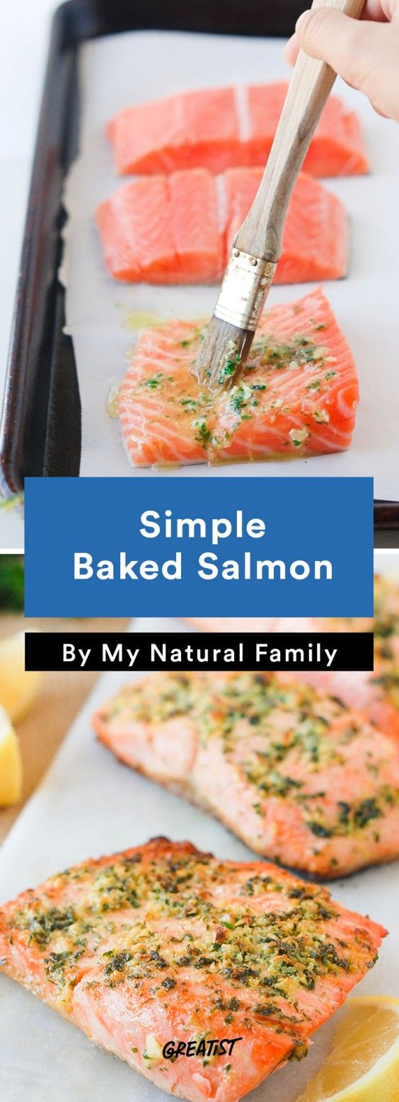 Salmon: Baked