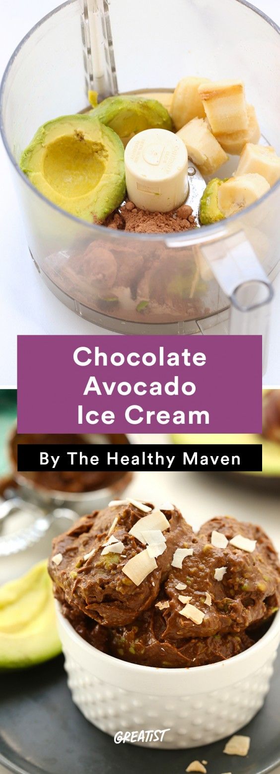 No-Churn Ice Cream: Chocolate Avocado