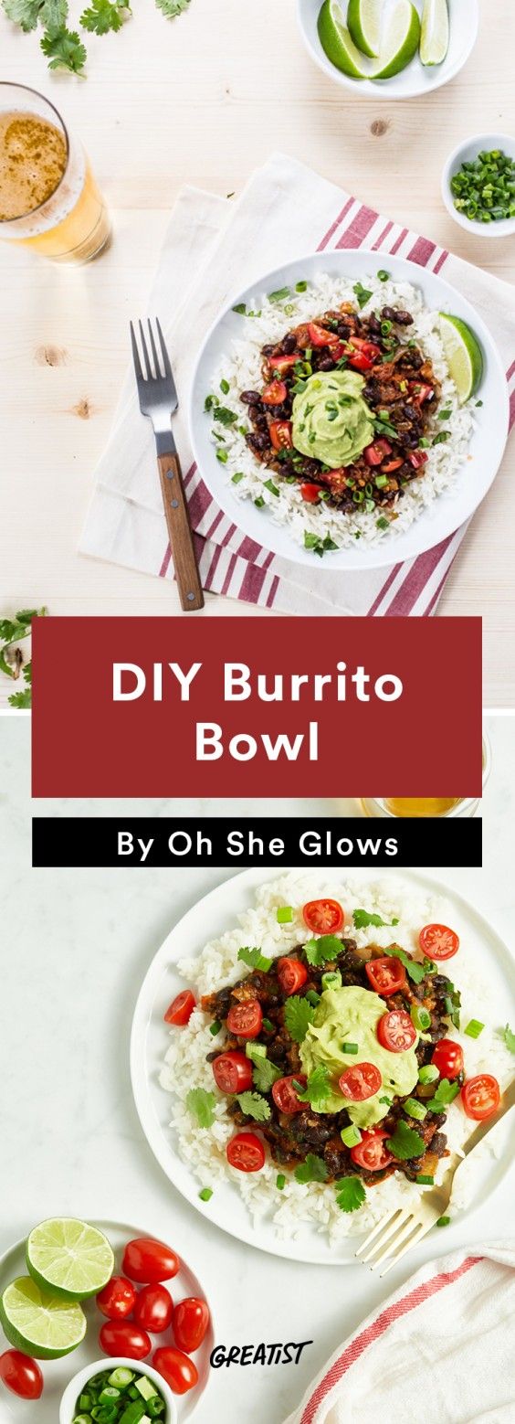 oh she glows bowl: Burrito Bowl