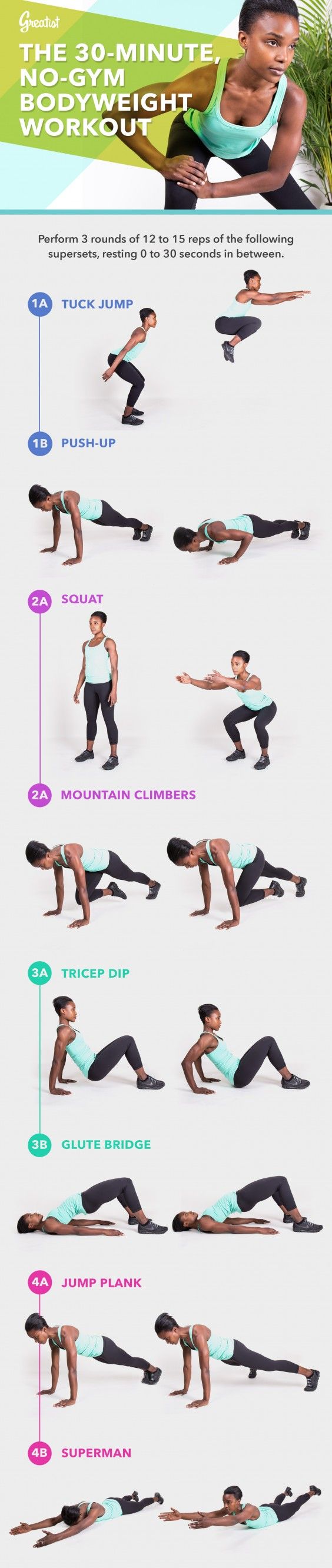 Bodyweight workouts: How to exercise at home without any equipment