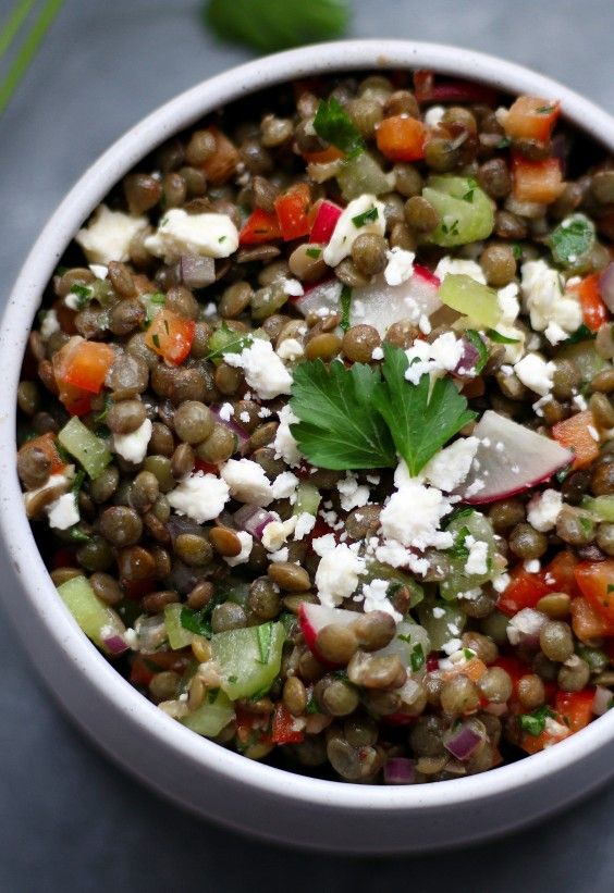 Mediterranean Lentil Salad Recipe