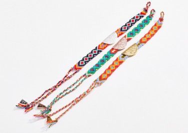 1. Lucy Folk Friendship Bracelet